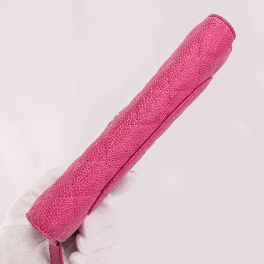 Authentic Chanel Matelasse Pink Caviar Wallet - Picture 9 of 16